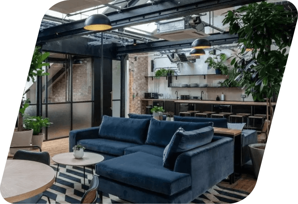 Co-working space with natural light
